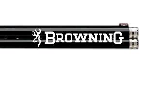 Autocollant de canon Browning  Blanc