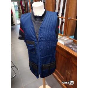 Gilet de trap bleu marine gaucher taille M