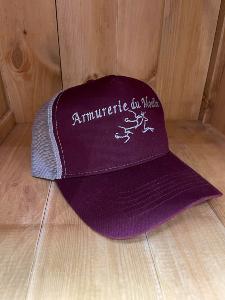 Casquette Armurerie du Moulin Burgundy