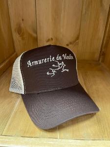 Casquette Armurerie du Moulin Chocolat / Camel